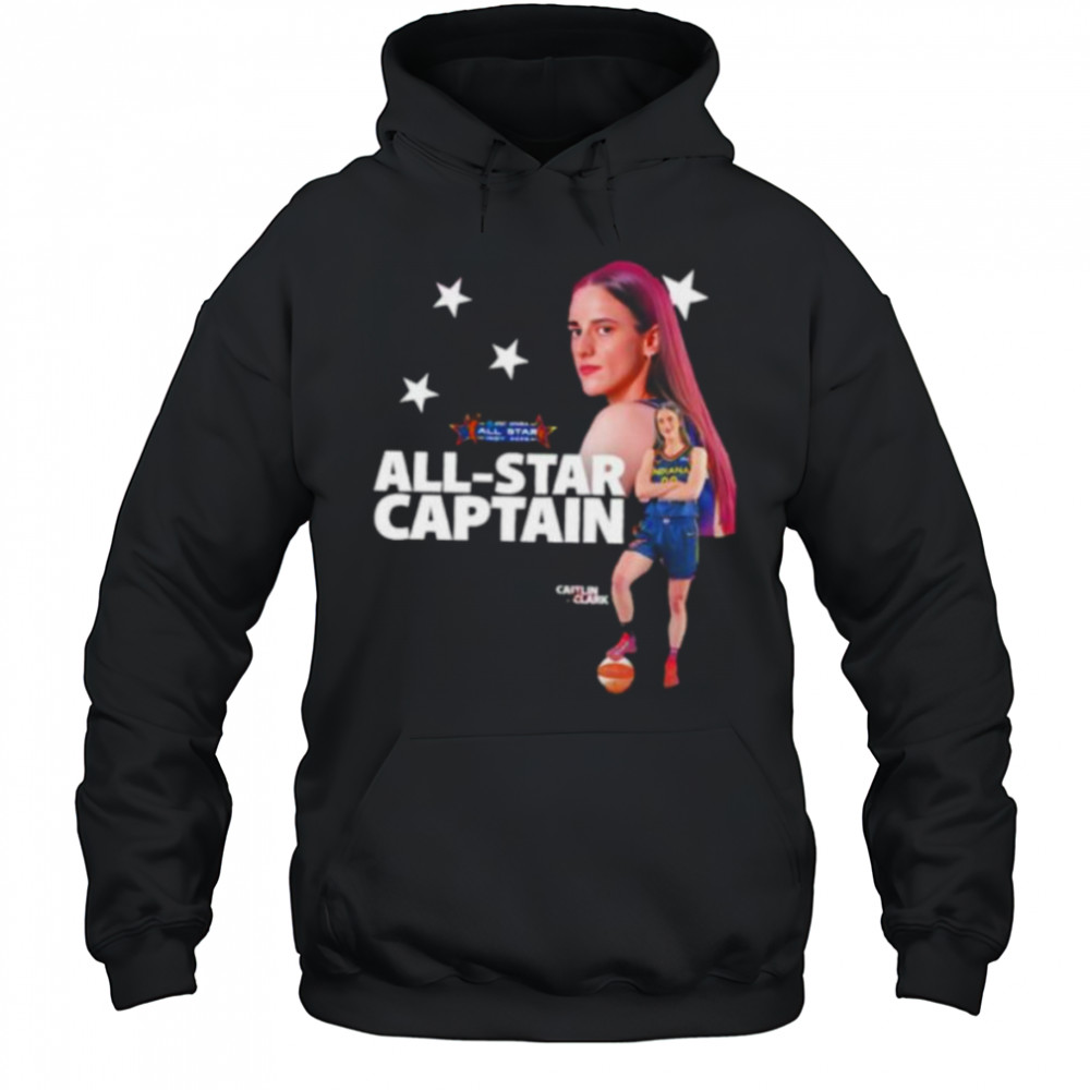 Caitlin Clark WNBA All Star 2025 Captain and two time All Star shirt Hoodie