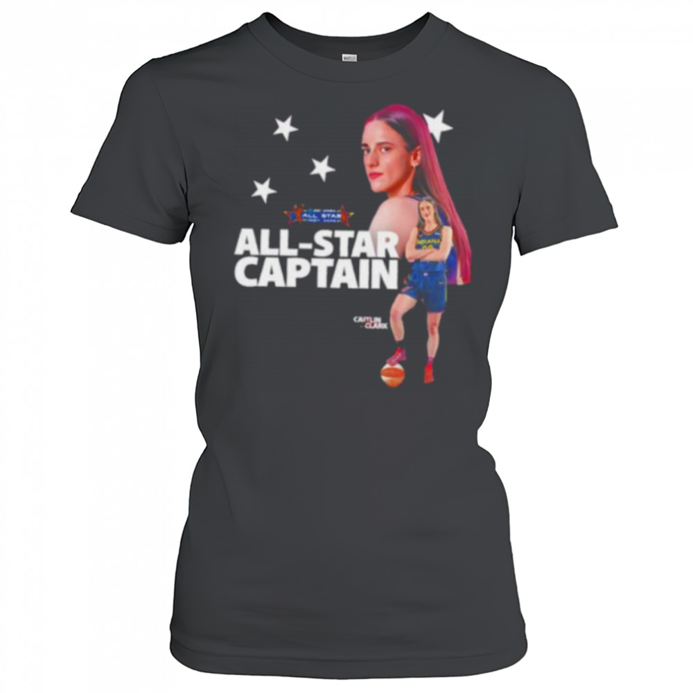 Caitlin Clark WNBA All Star 2025 Captain and two time All Star shirt Women's T-shirt