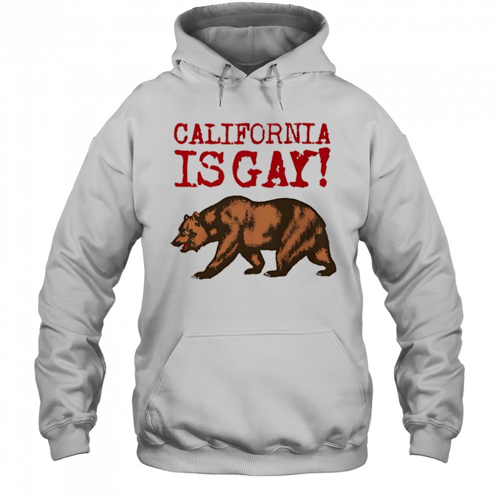 California is gay shirt Hoodie