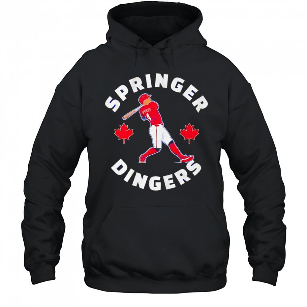Canada Day Dingers George Springer shirt Hoodie