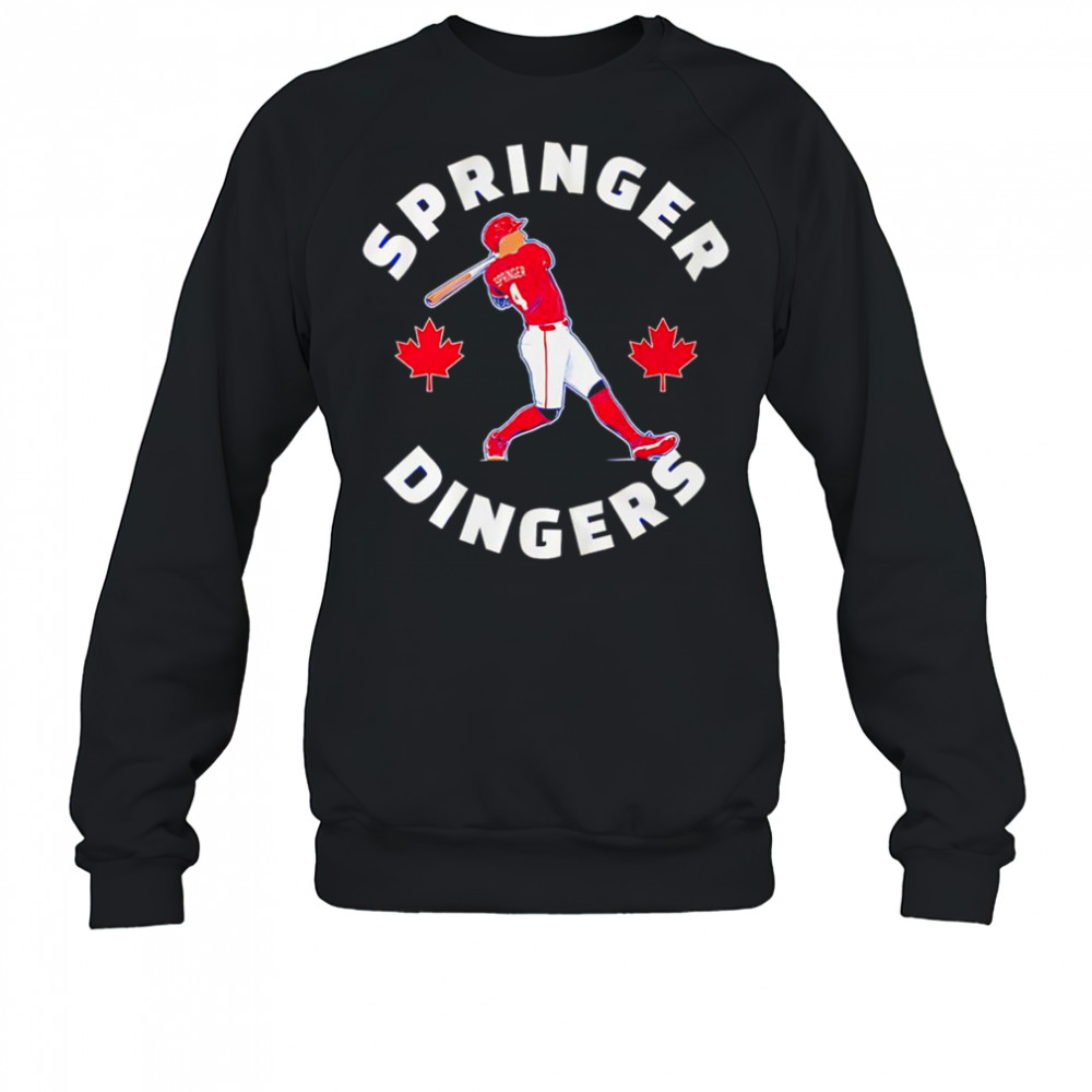 Canada Day Dingers George Springer shirt Sweatshirt