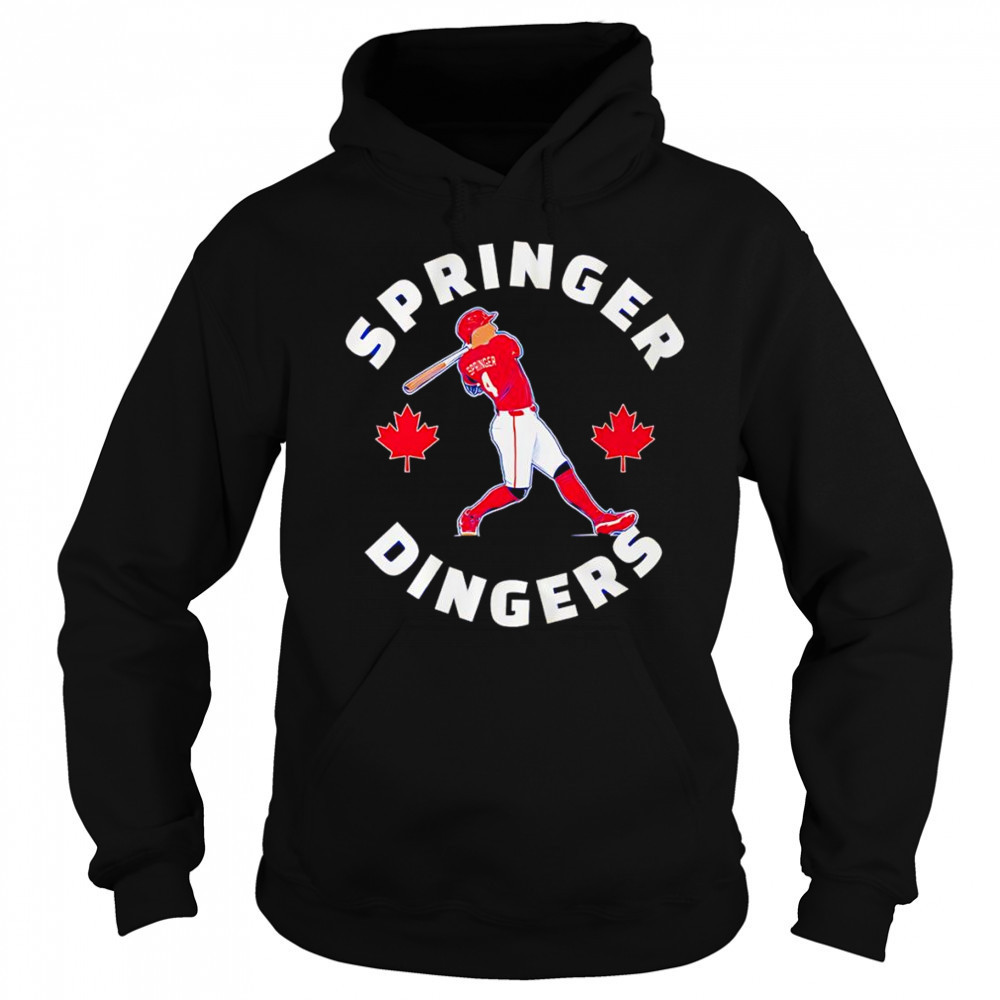 Canada Day Dingers George Springer shirt Sweatshirt