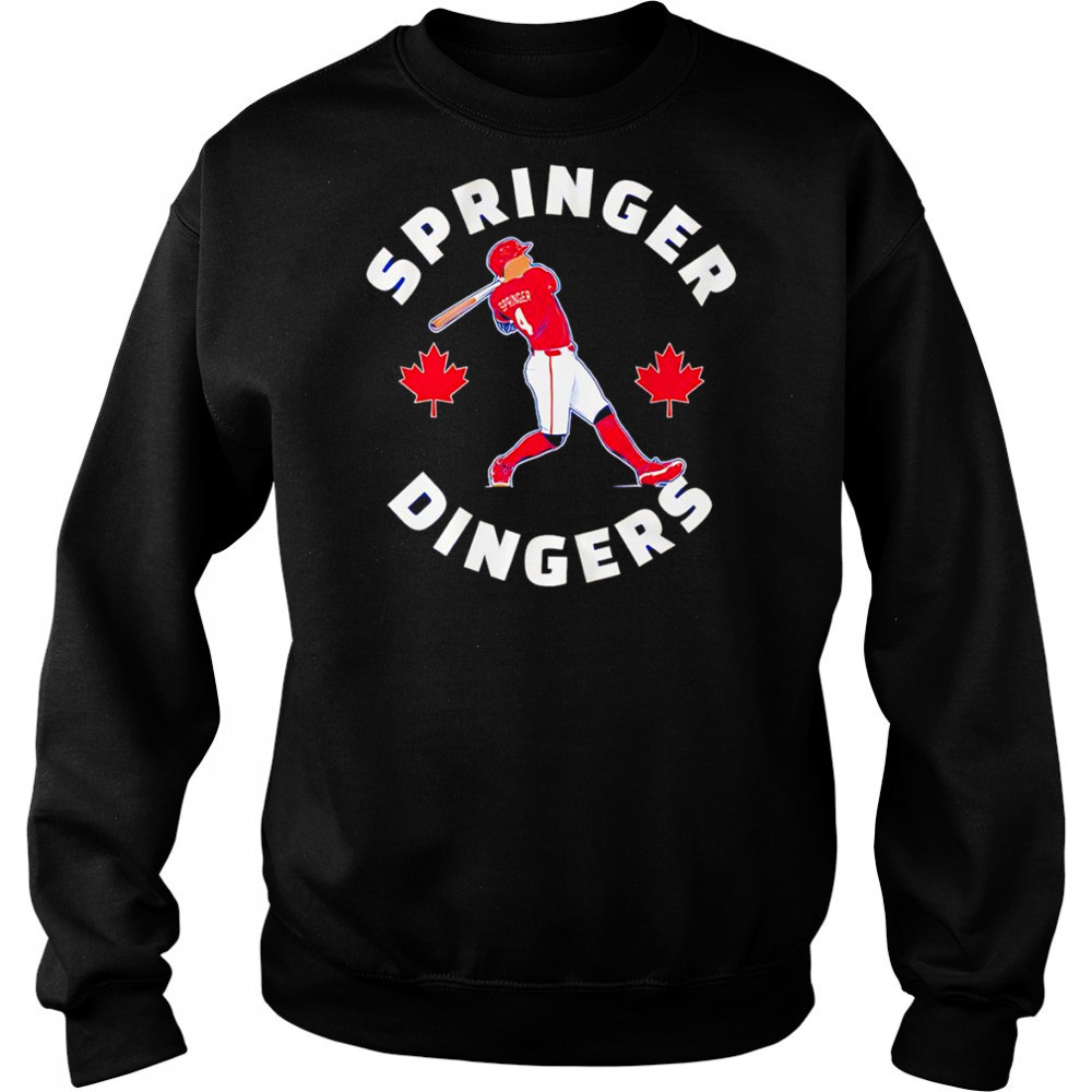 Canada Day Dingers George Springer shirt Hoodie