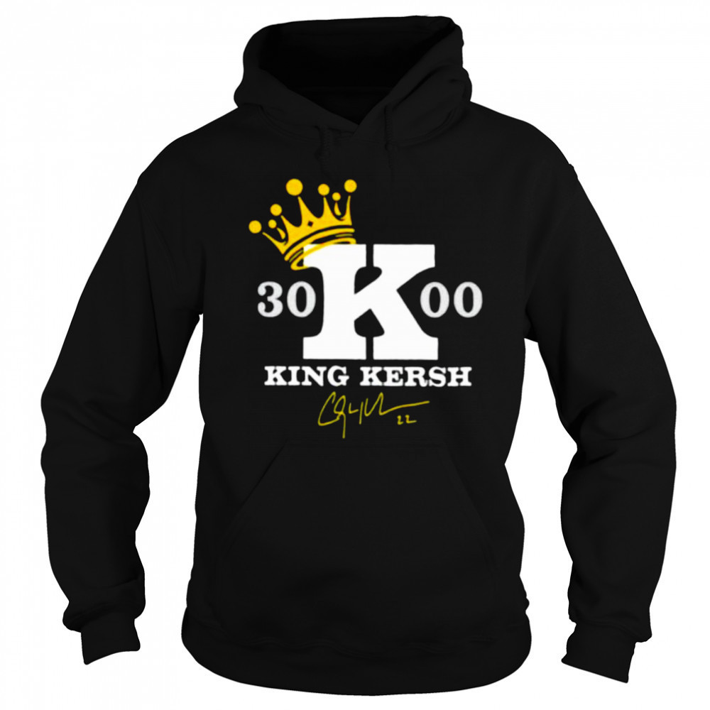 Clayton Kershaw 3000 Career Strikeouts King Kersh signature shirt Sweatshirt