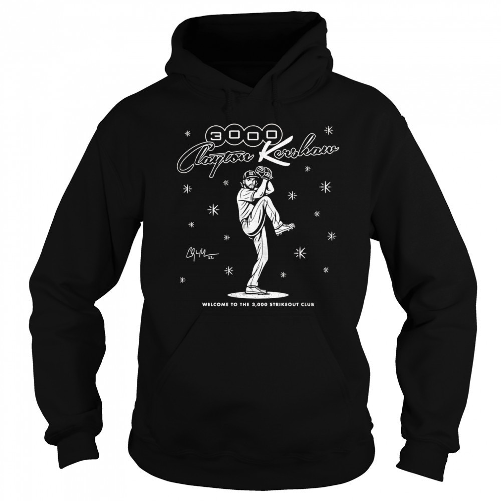 Clayton Kershaw 3,000 K’s shirt Sweatshirt