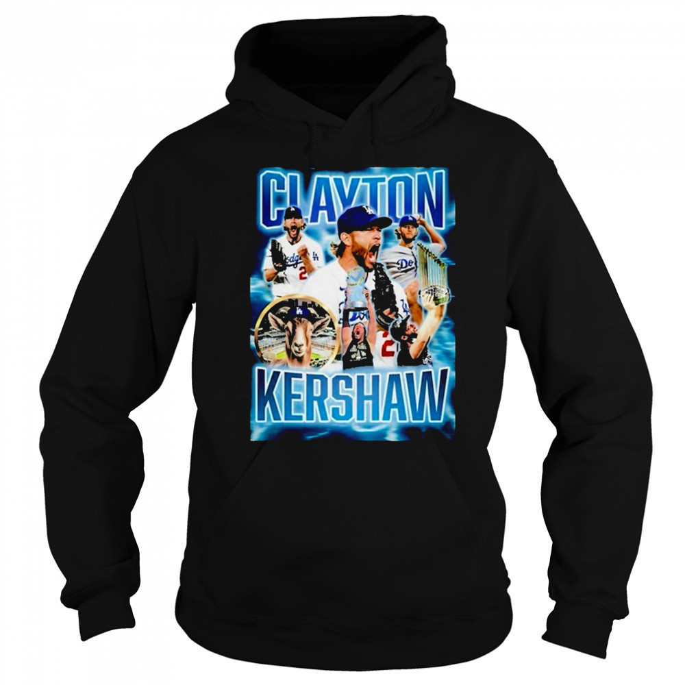 Clayton Kershaw The Goat Blk T-shirt Sweatshirt