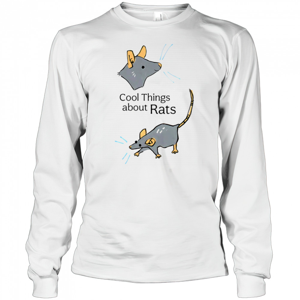 Cool things about Rats shirt Long Sleeved