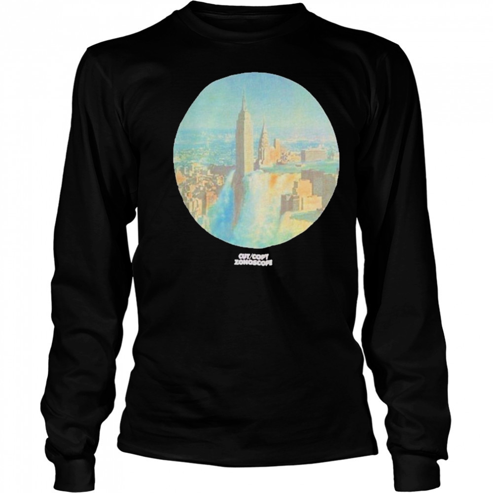 Cut Copy Zonoscope Album Cover T-shirt Long Sleeved
