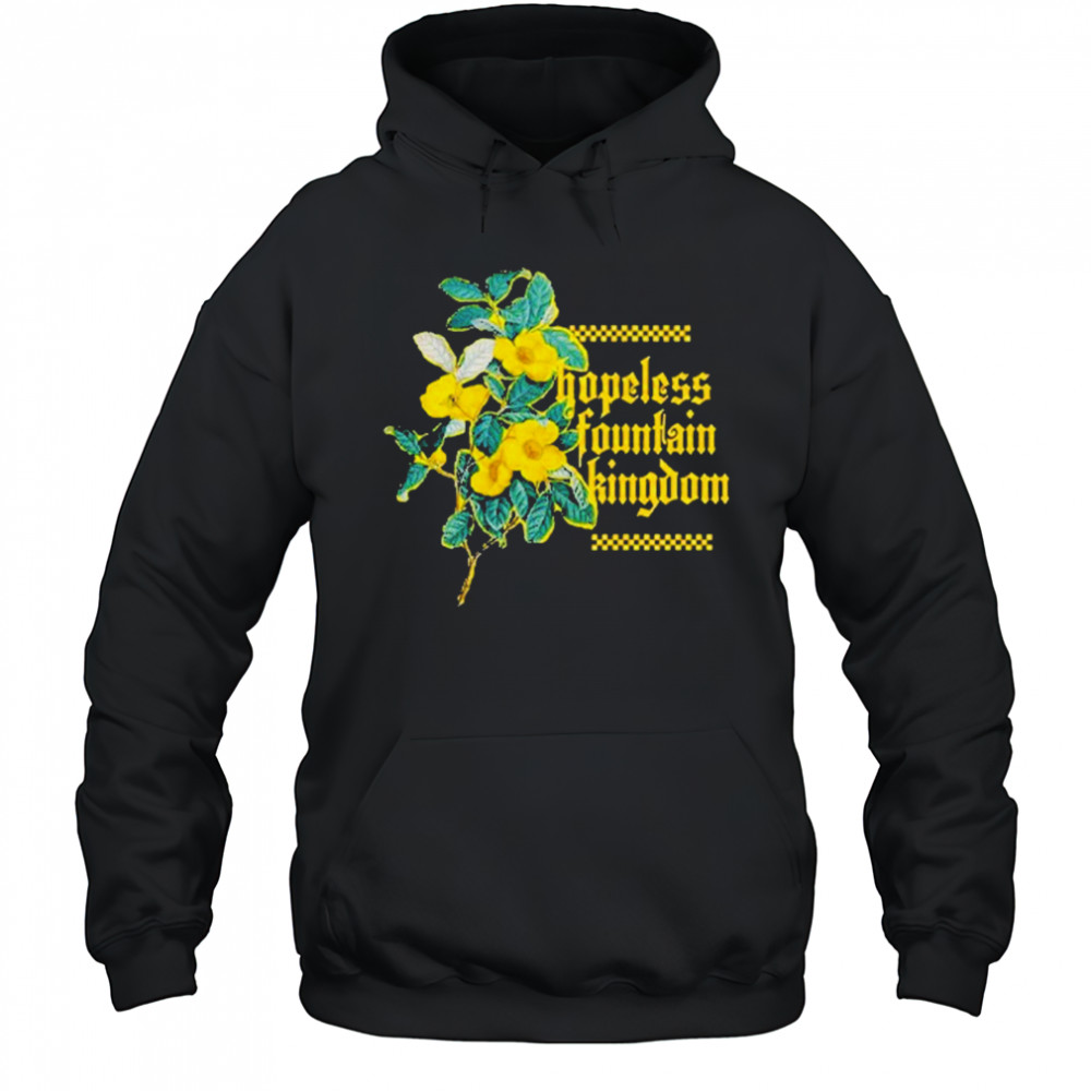 Halsey Flower T-Shirt Hoodie