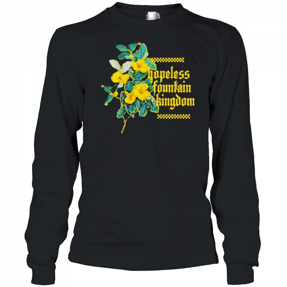 Halsey Flower T-Shirt Long Sleeved