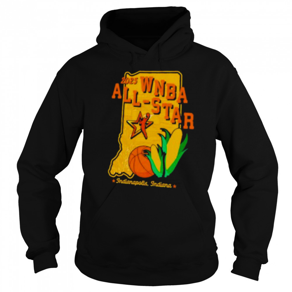 Indiana Fever 2025 WNBA 2025 WNBA All Star Game Hometown shirt Sweatshirt