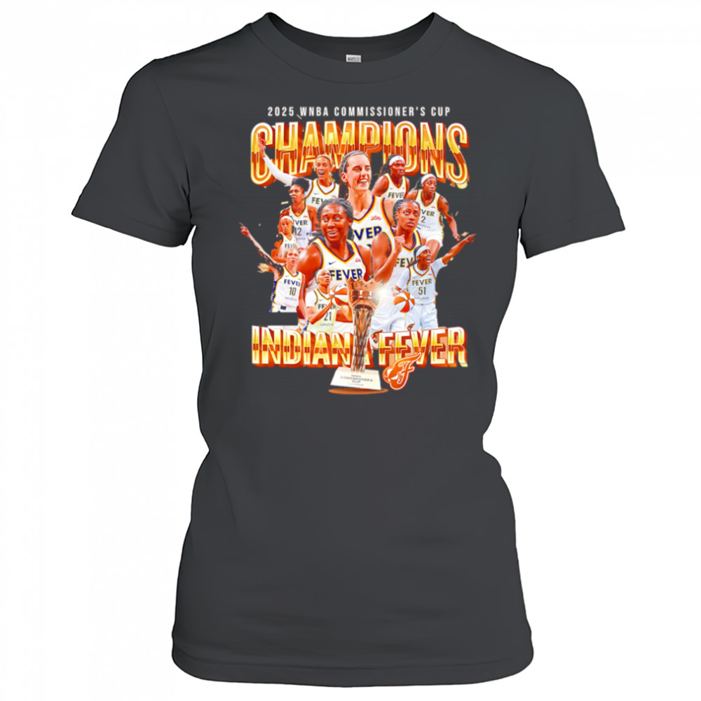 Indiana Fever WNBA Commissioner’s Cup Champions 2025 shirt Women's T-shirt