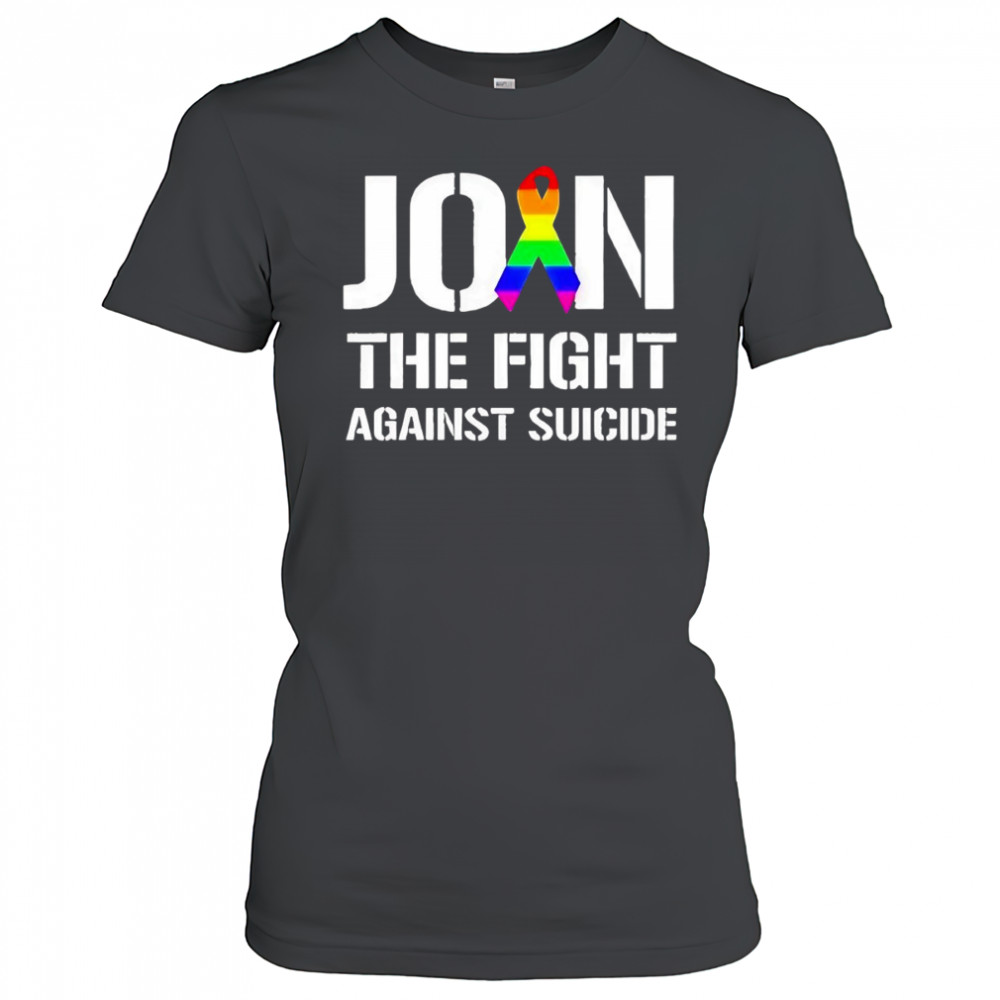 Join the fight against suicide pride shirt Women's T-shirt