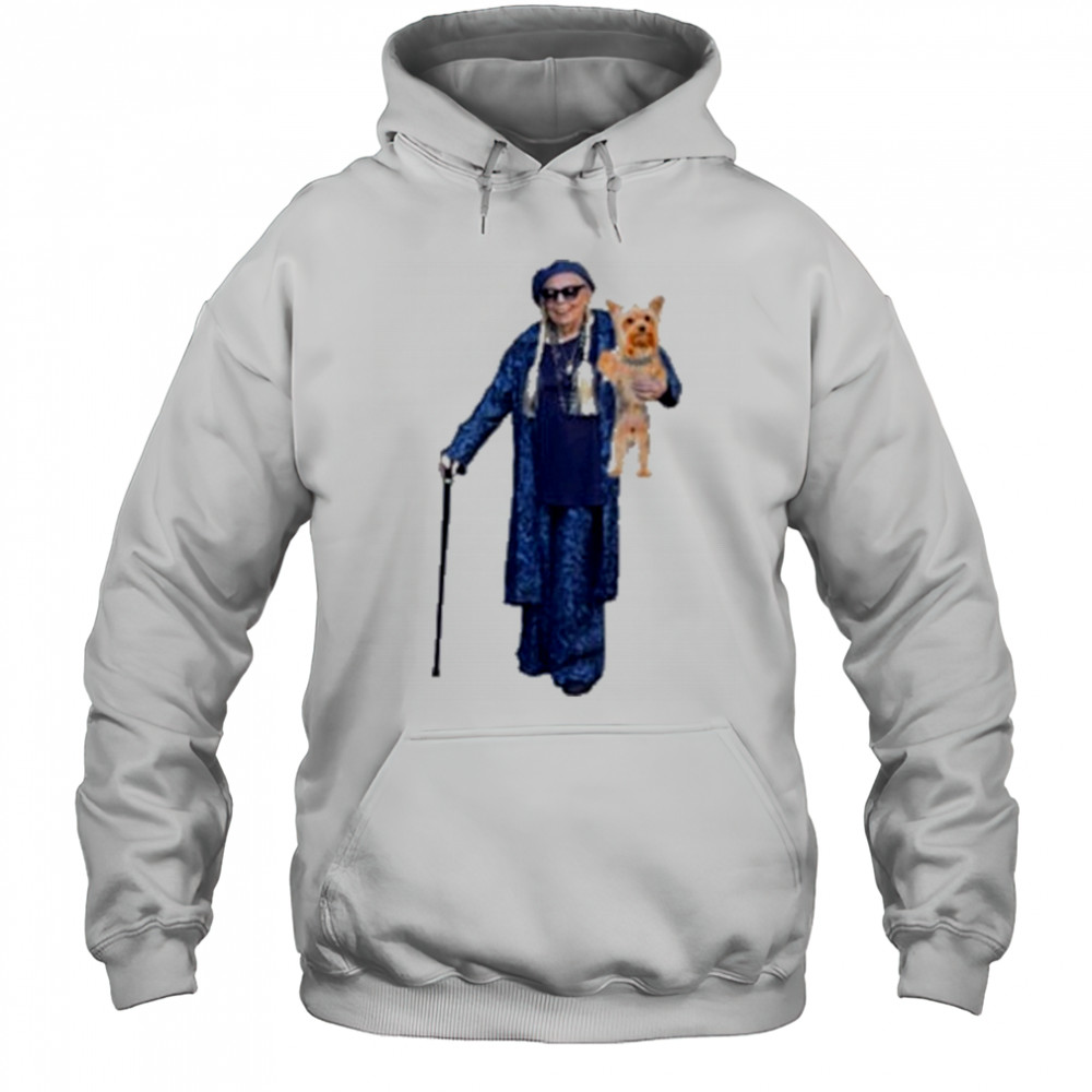 Joni Mitchell And Yorkshire Terrier T-Shirt Hoodie