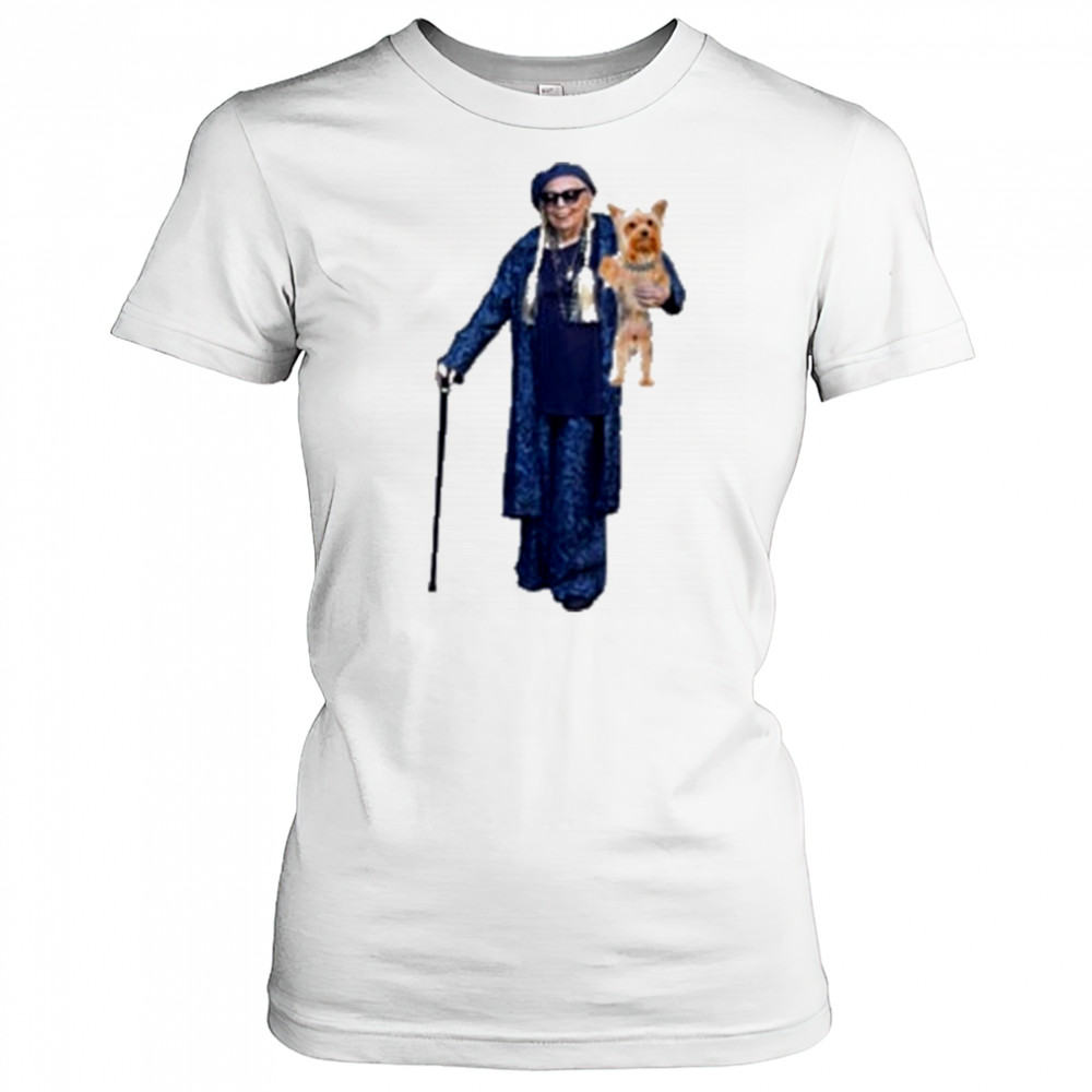 Joni Mitchell And Yorkshire Terrier T-Shirt Women's T-shirt