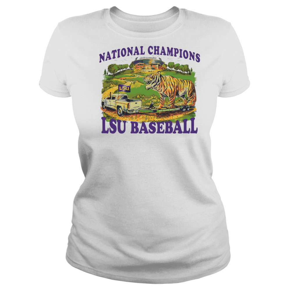 LSU Mike’s Road Trip to Omaha 2025 shirt Women's T-shirt
