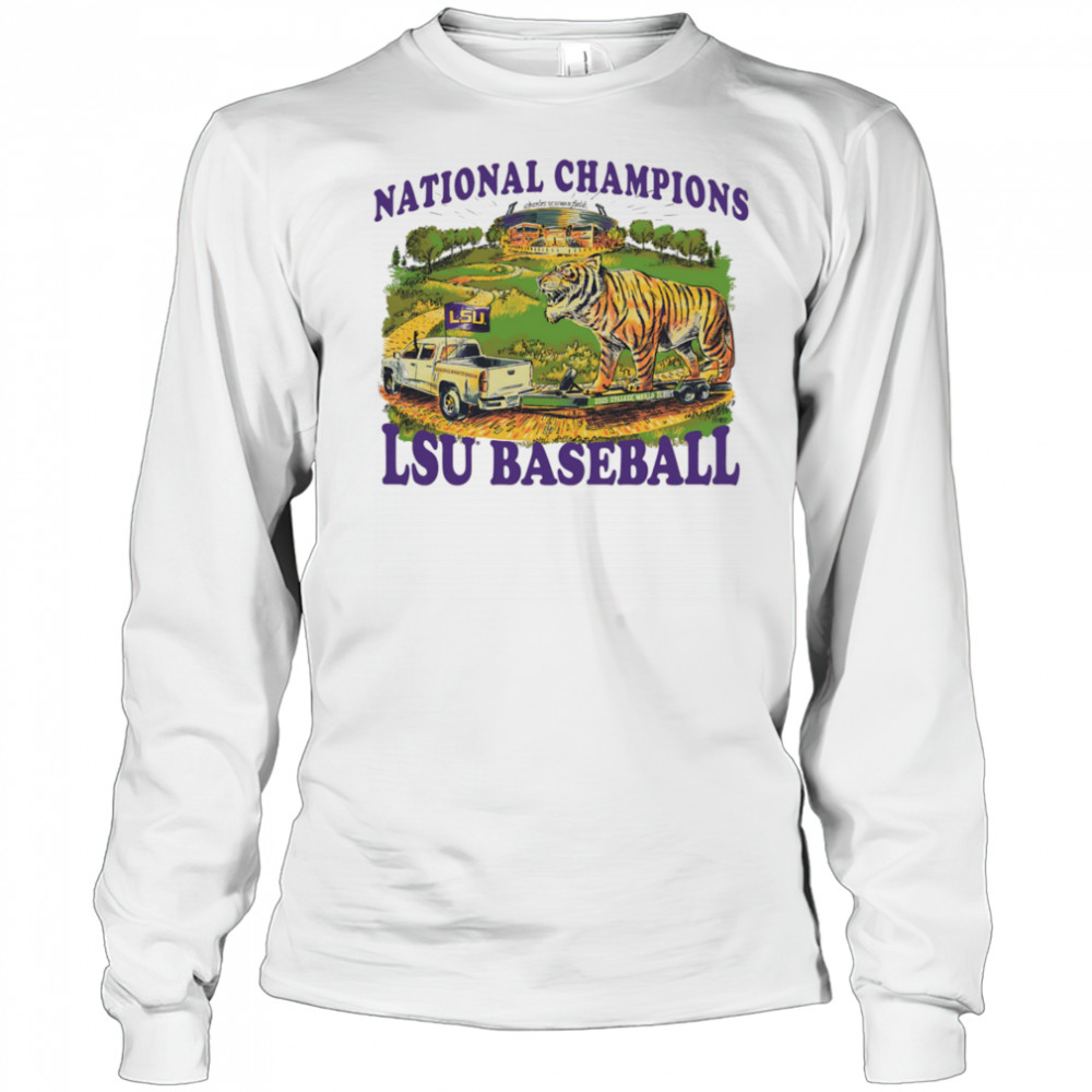LSU Mike’s Road Trip to Omaha 2025 shirt Long Sleeved