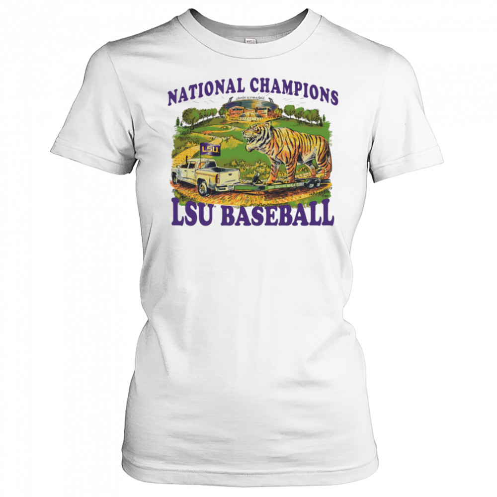 LSU Mike’s Road Trip to Omaha 2025 shirt Women's T-shirt