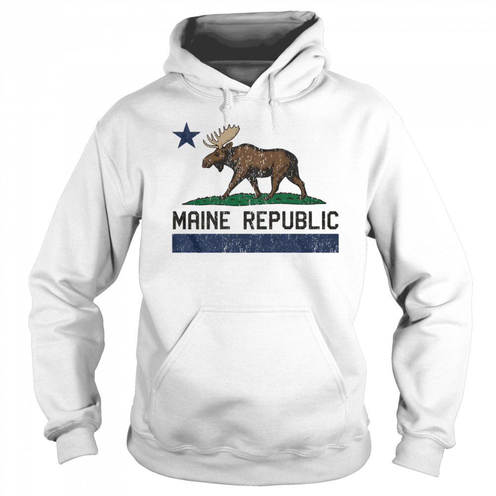 Maine Republic Moose shirt Sweatshirt
