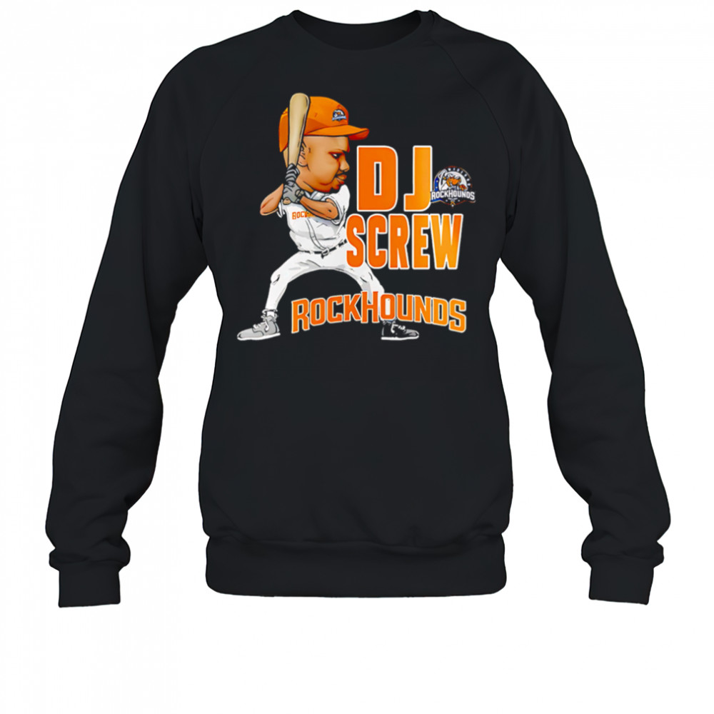 Midland Rockhounds Dj Screw 2025 Baseball shirt Sweatshirt