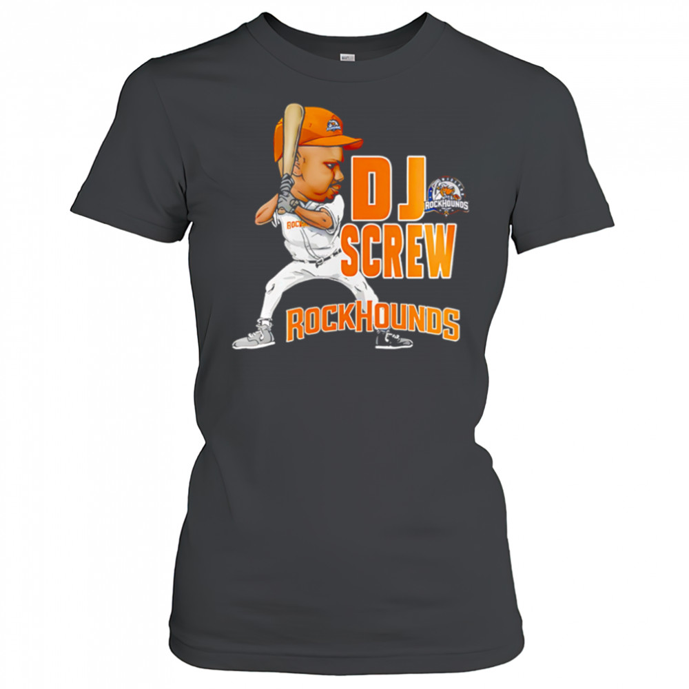 Midland Rockhounds Dj Screw 2025 Baseball shirt Women's T-shirt