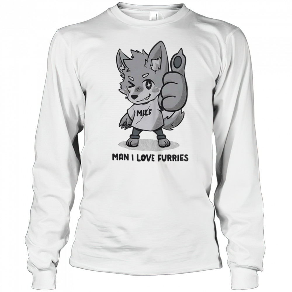 MILF man I love Furries shirt Long Sleeved