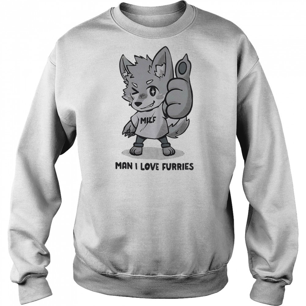 MILF man I love Furries shirt Hoodie