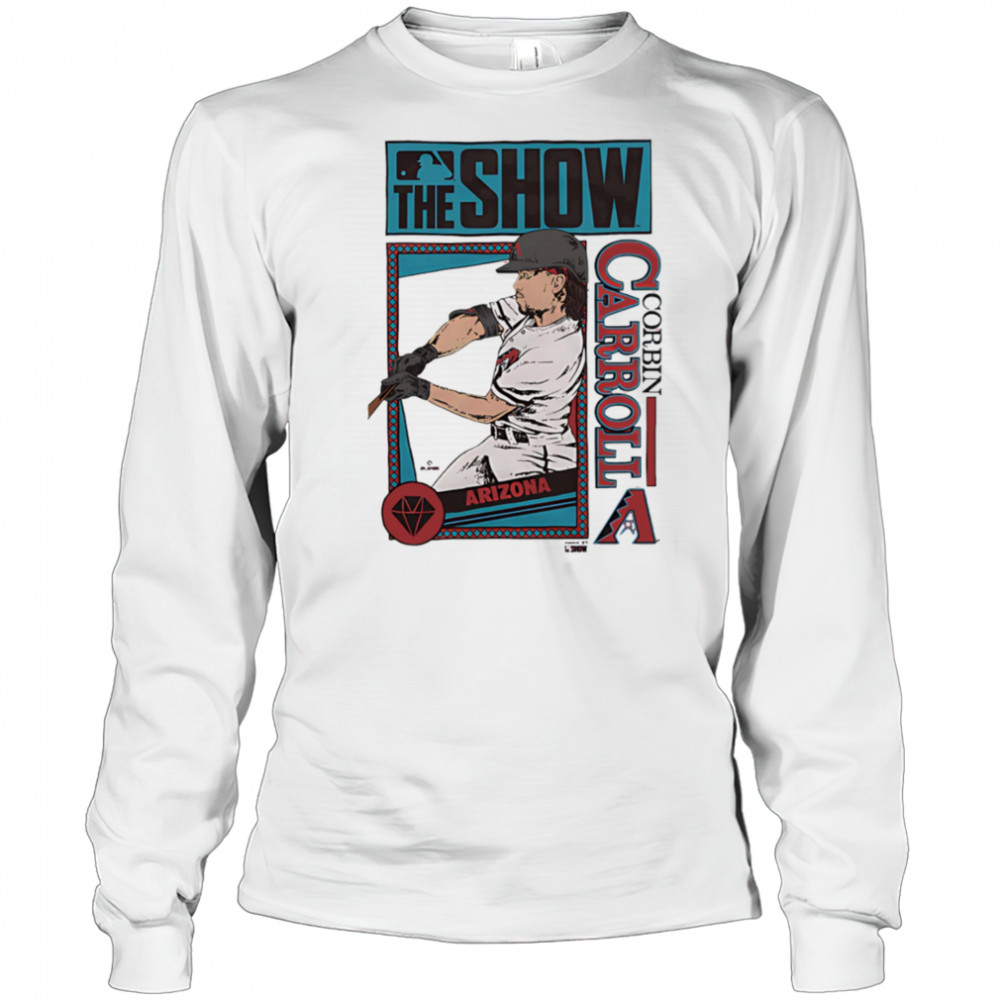 MLB The Show Diamondbacks Corbin Carroll shirt Long Sleeved