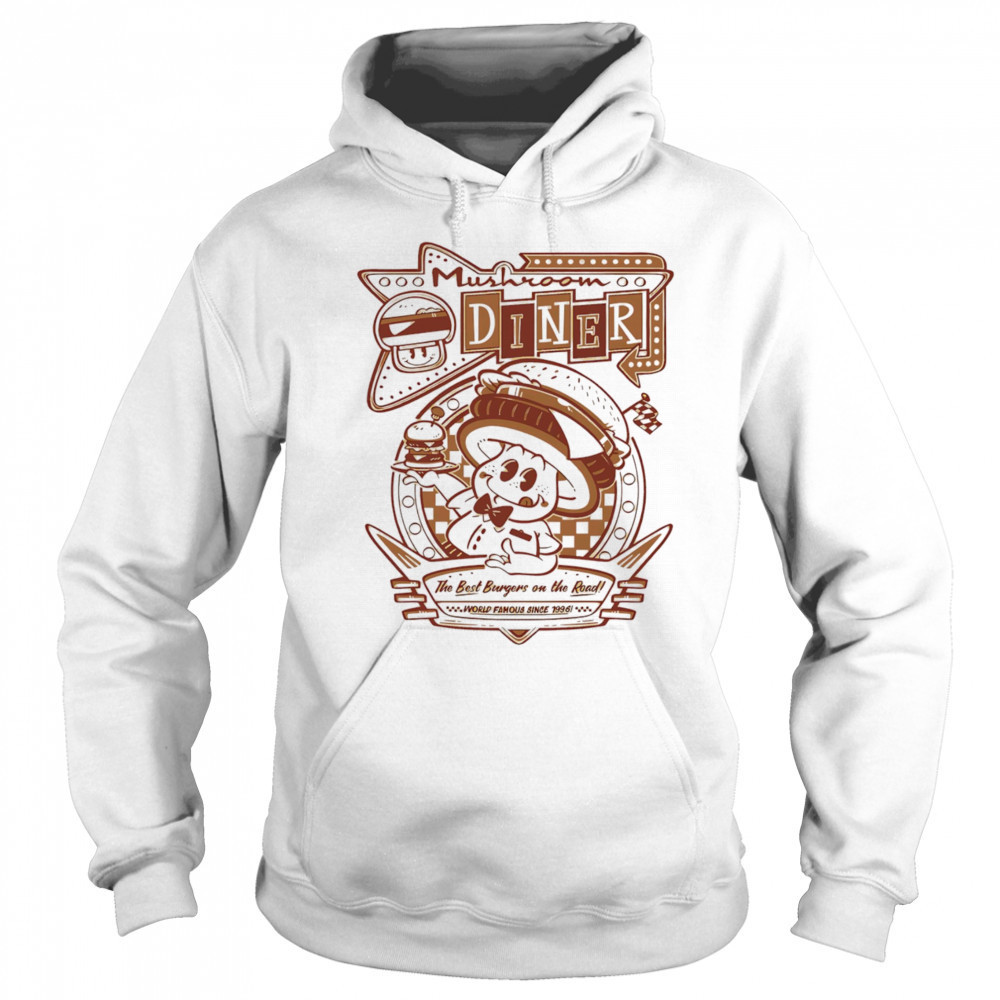 Mushroom dinner burger road shirt Sweatshirt