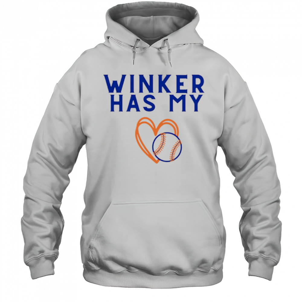 New York Mets Winker Has My Heart shirt Hoodie