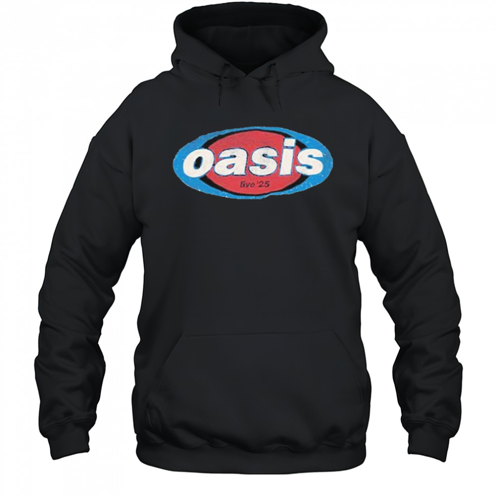 Oasis Cardiff Tour T-Shirt Hoodie