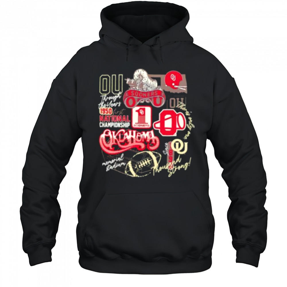Oklahoma Sooners 1950 first National Championship thousand strong shirt Hoodie