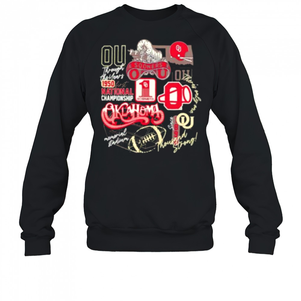 Oklahoma Sooners 1950 first National Championship thousand strong shirt Sweatshirt