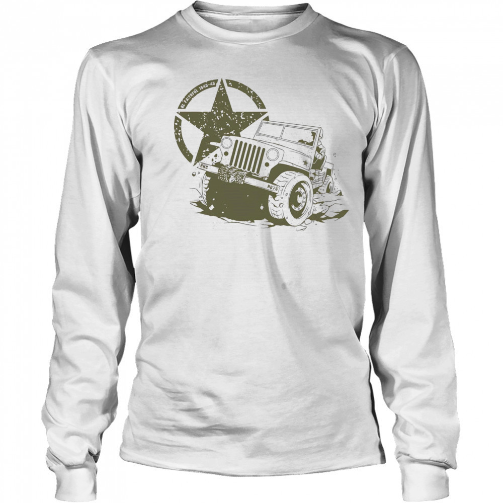 Ol’ Faithful Jeep shirt Long Sleeved
