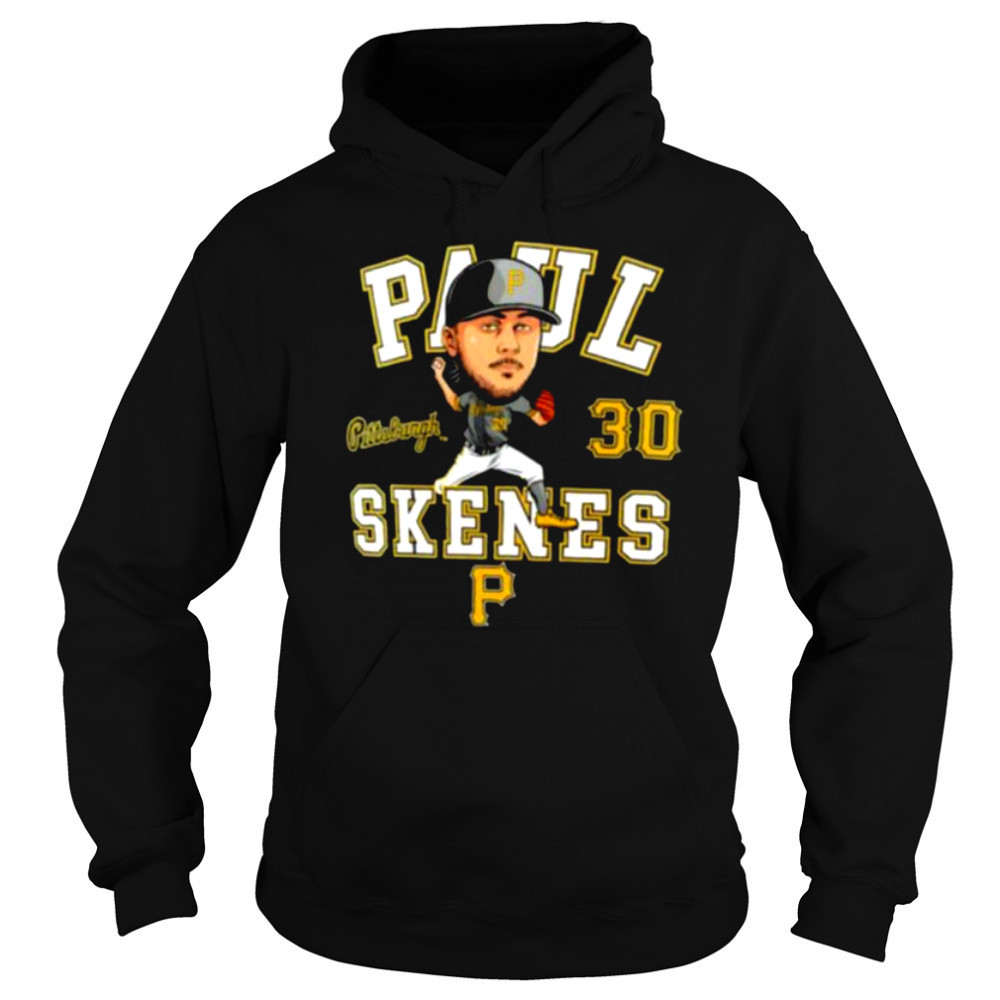 Paul Skenes #30 Pittsburgh Pirates Baseball player caricature shirt Sweatshirt