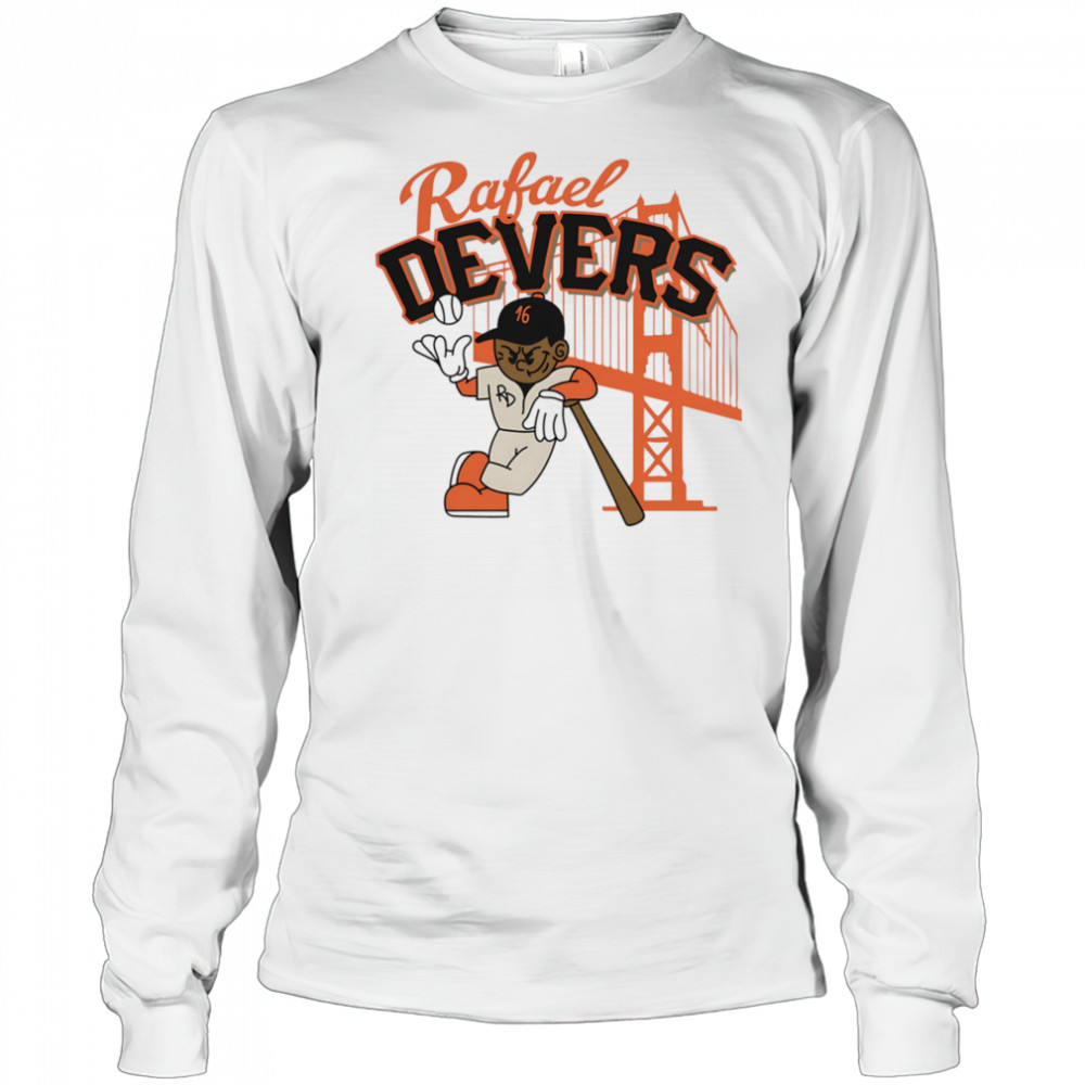 Rafael Devers Mid-Summer Cartoon shirt Long Sleeved