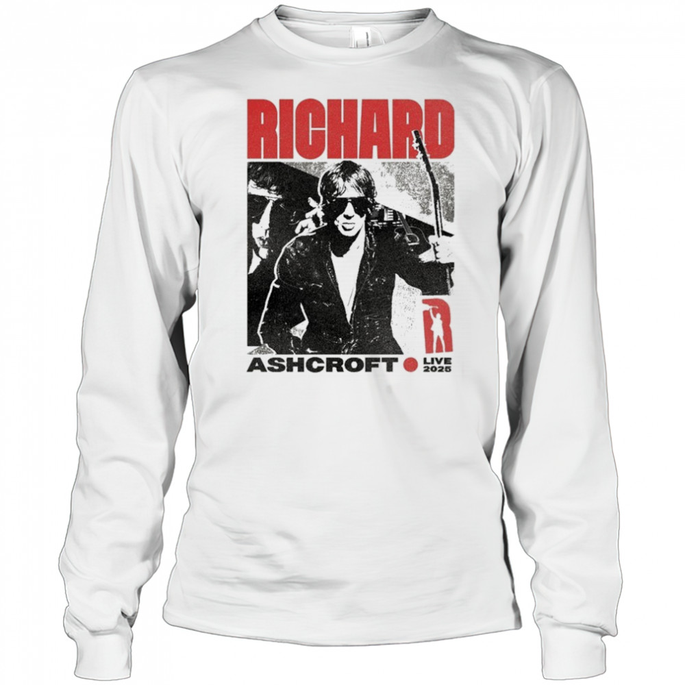 Richard Ashcroft Tour 2025 T-shirt Long Sleeved
