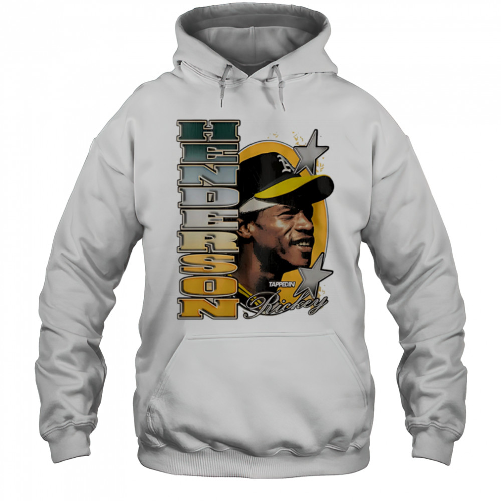 Rickey Henderson Athletics vintage 90s shirt Hoodie