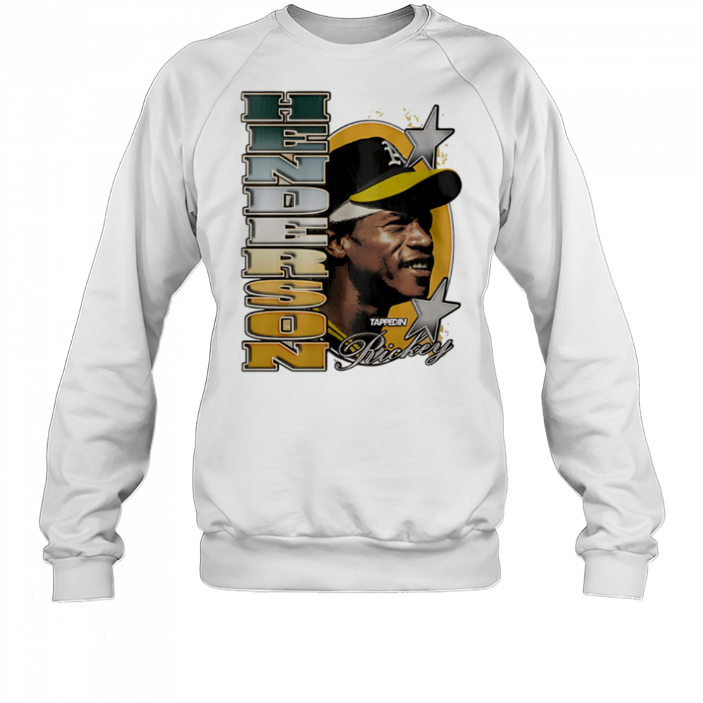 Rickey Henderson Athletics vintage 90s shirt Sweatshirt