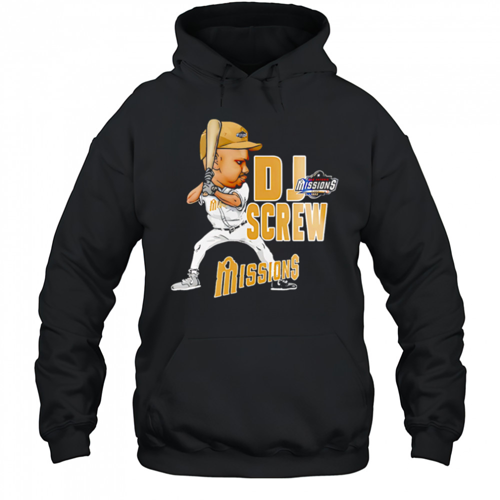 San Antonio Missions DJ Screw 2025 Baseball shirt Hoodie