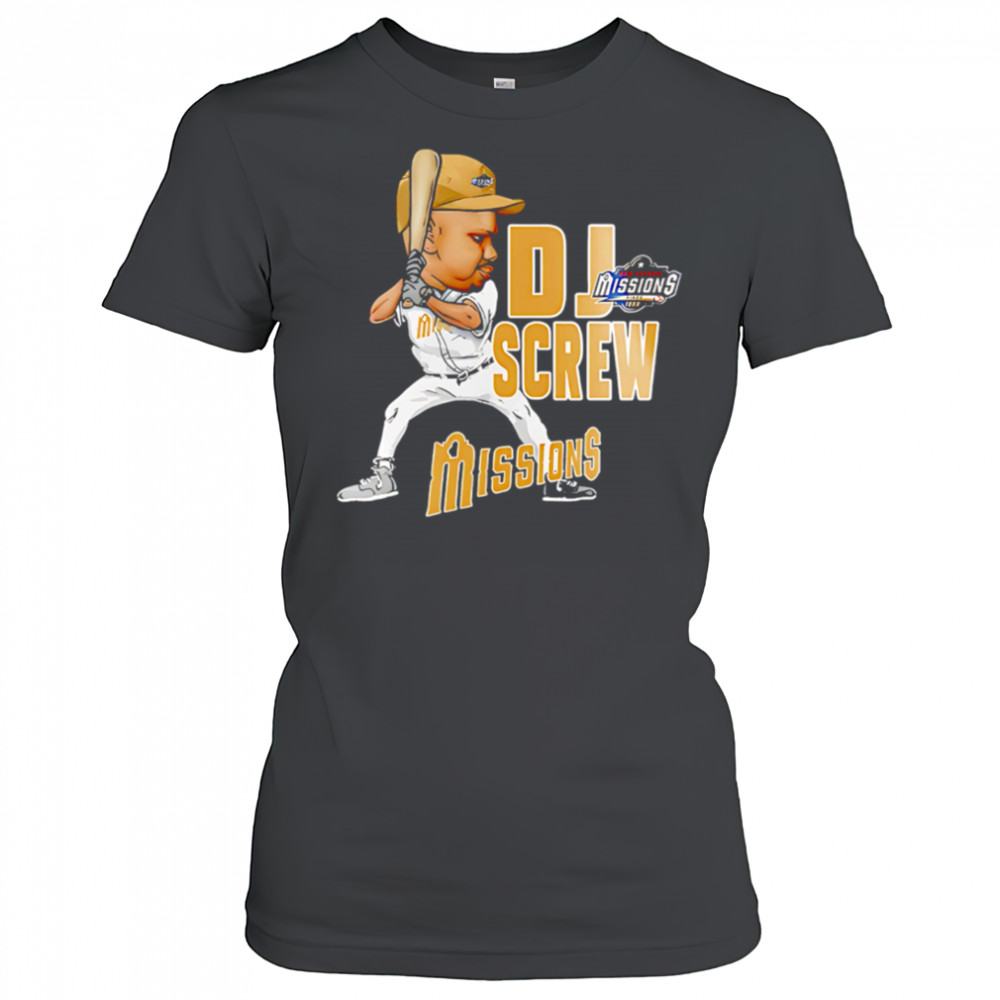 San Antonio Missions DJ Screw 2025 Baseball shirt Women's T-shirt