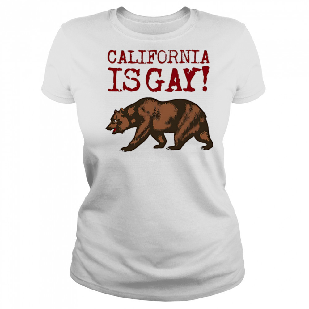 Sloe Jack California is gay shirt Women's T-shirt