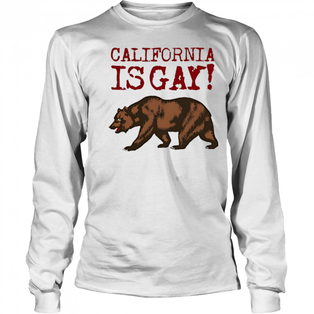 Sloe Jack California is gay shirt Long Sleeved