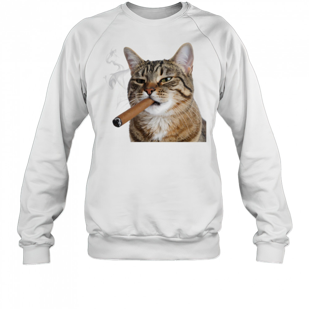 Smoke Cat shirt Sweatshirt