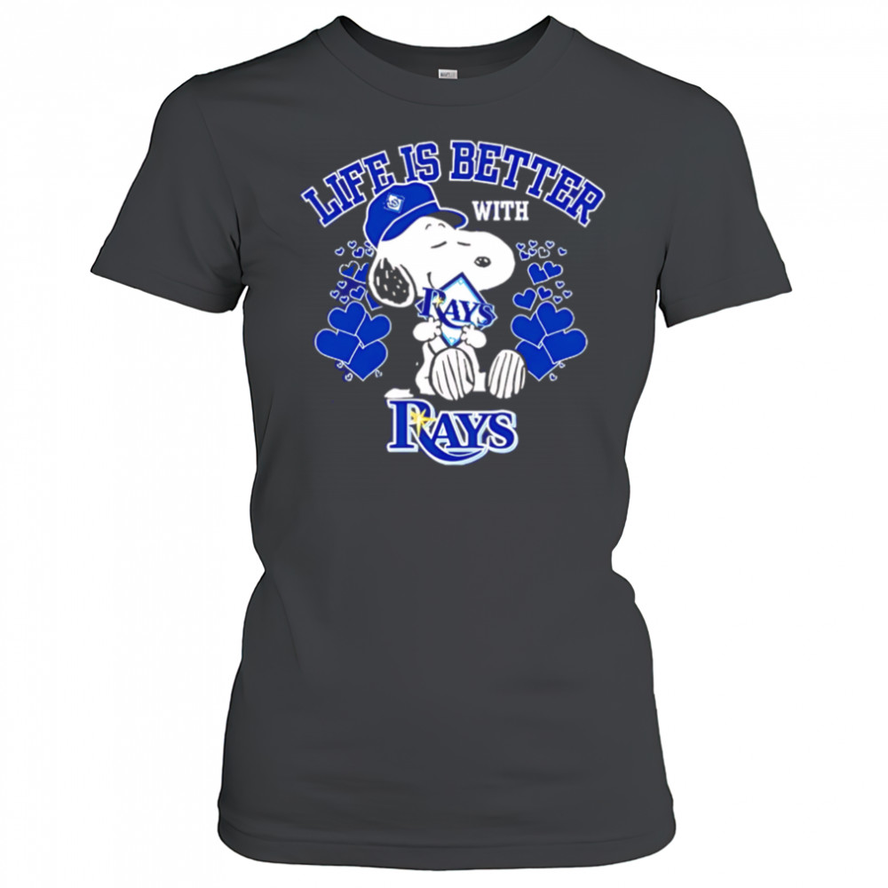 Snoopy Life is better with Rays shirt Women's T-shirt