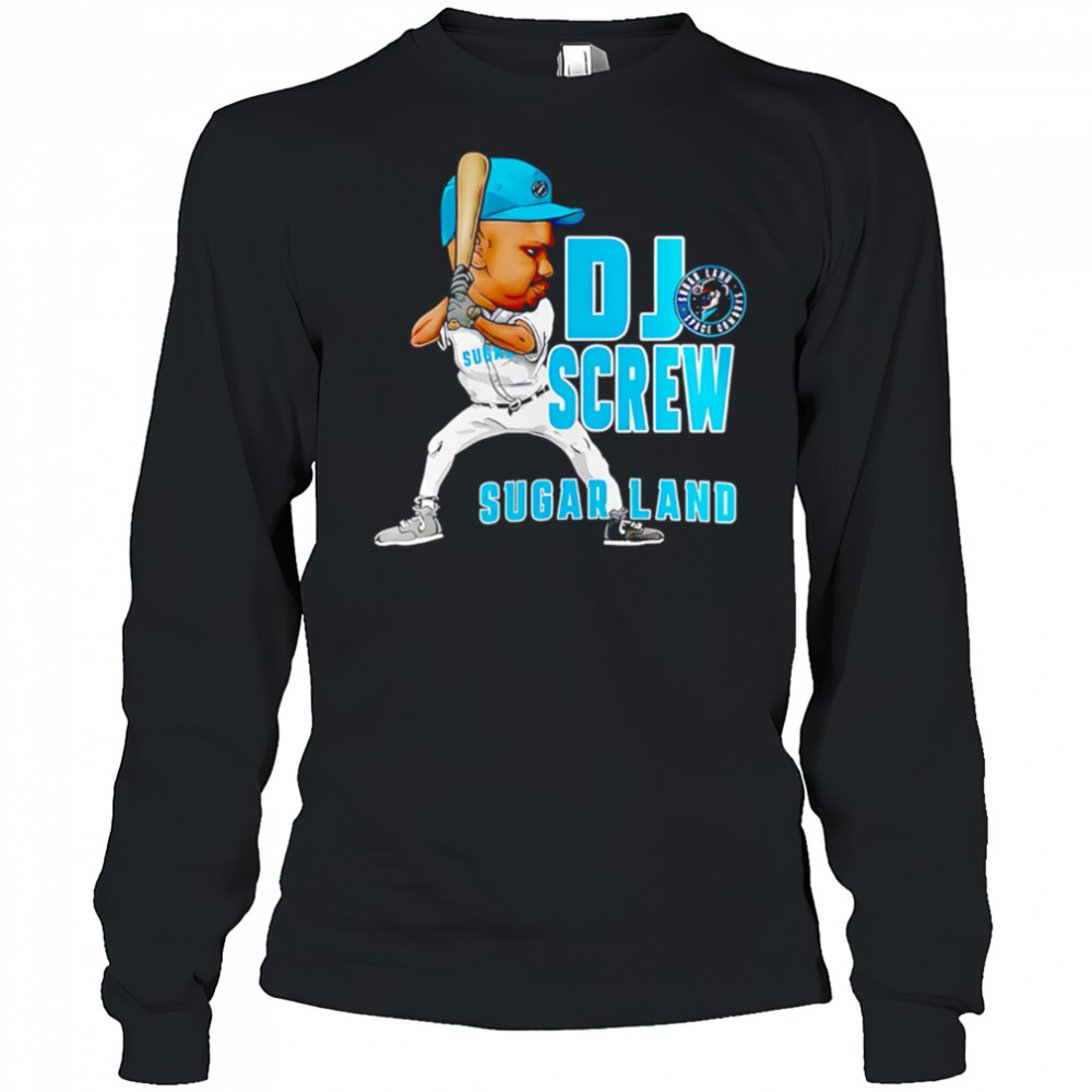 Sugar Land Space Cowboys DJ Screw 2025 Baseball shirt Long Sleeved
