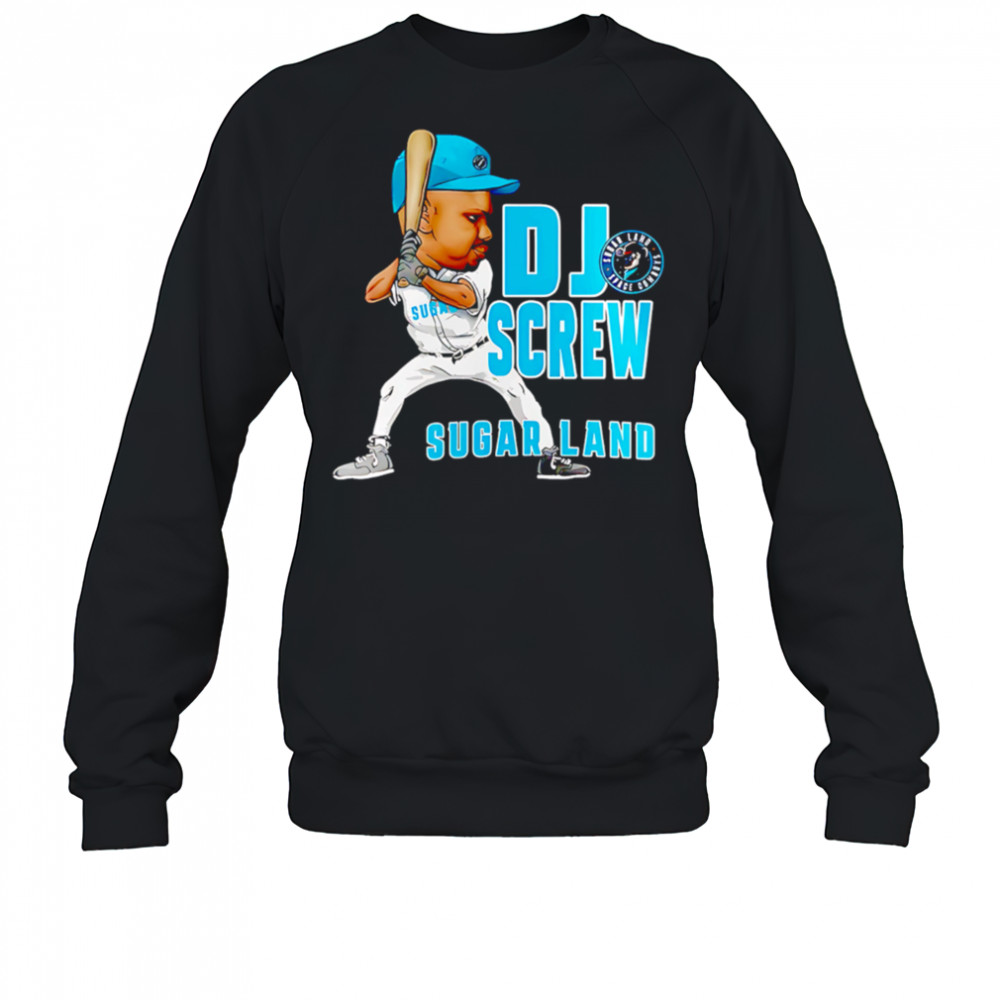 Sugar Land Space Cowboys DJ Screw 2025 Baseball shirt Sweatshirt