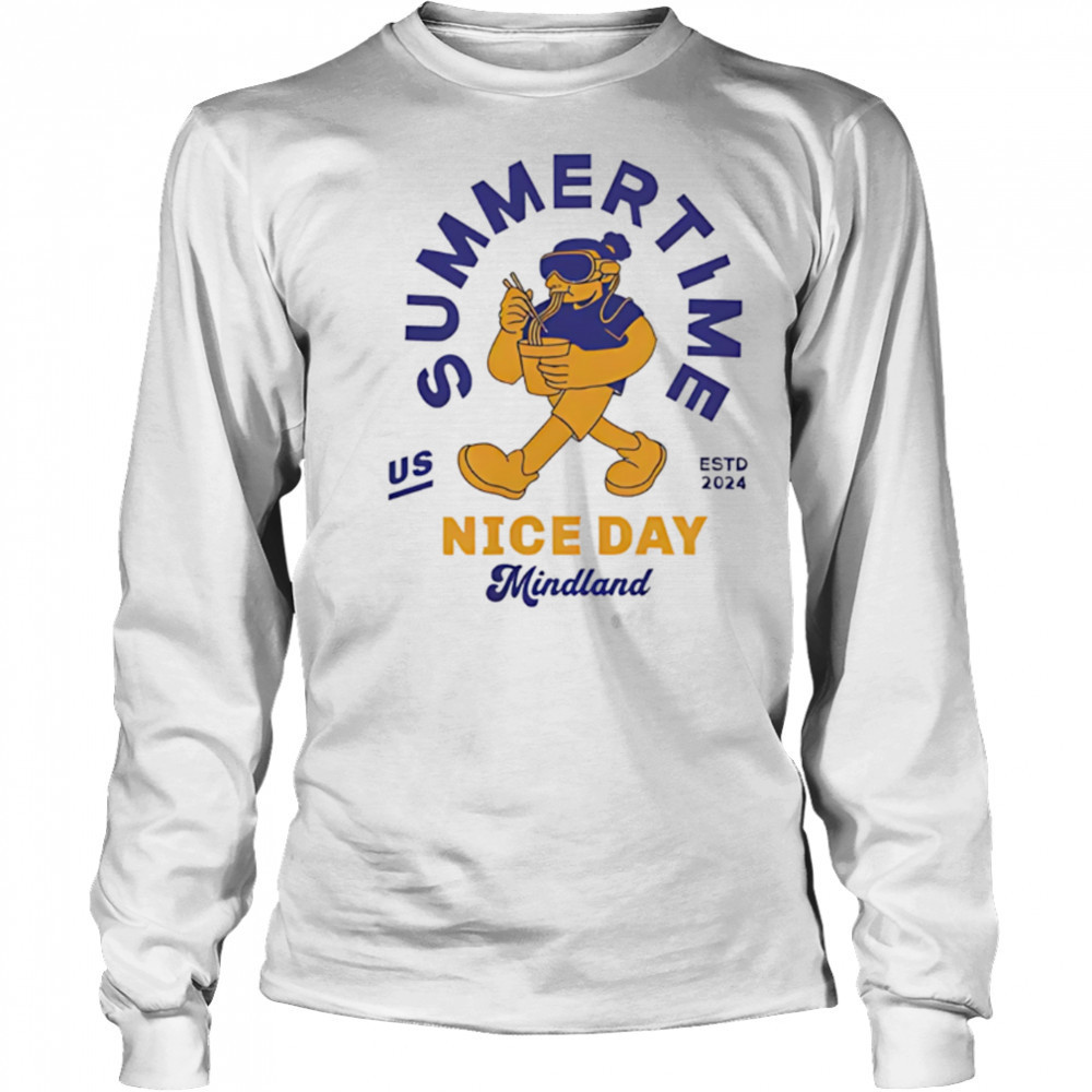 Summertime Vibe Nice day Midland shirt Long Sleeved