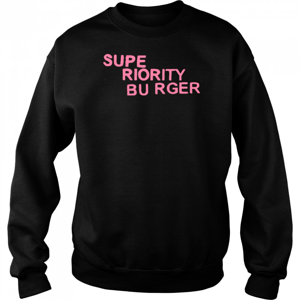 Superiority burger logo shirt Hoodie