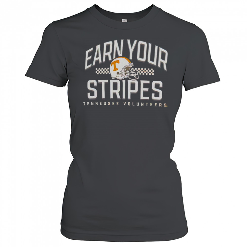 Tennessee Volunteers Earn Your Stripes Helmet T-Shirt Women's T-shirt